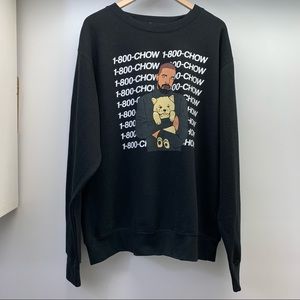 Dog Limited DRAKE 1-800-CHOW Sweatshirt - Men’s - Large Size - NEW
